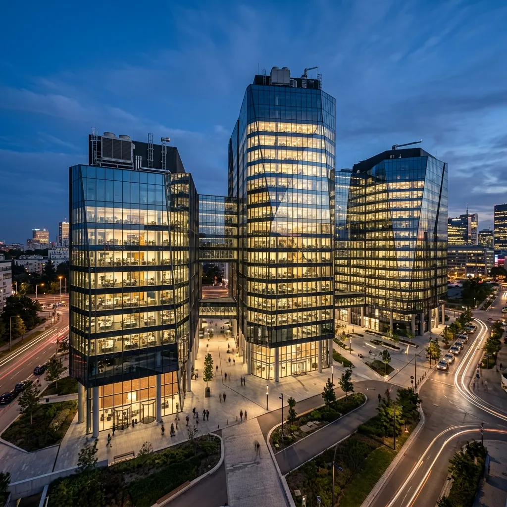 Commercial building — business energy consultation services